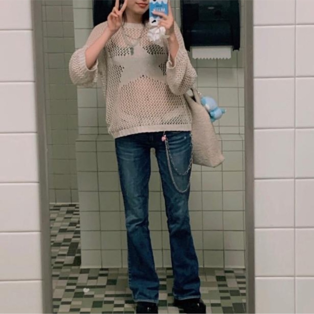 Star Knit Sweater